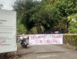 Warga Tutup Akses ke TPA Binuang Polman