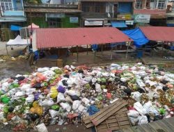Sampah Pasar Wonomulyo Menumpuk, Butuh Penanganan Serius