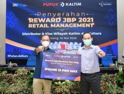 JBP Optimal, Beri Reward kepada Distributor dan Kios Wilayah Kaltim-Kaltara