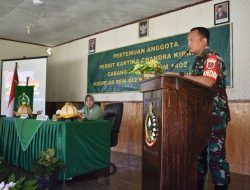 Persit Kodim Polman Gelar Pertemuan Anggota Gabungan