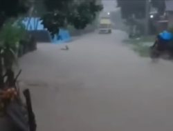 Hujan Guyur Matakali, Sungai Meluap Merembes ke Jalan dan Rumah Warga