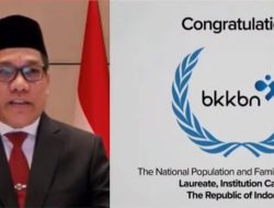 Indonesia Raih Penghargaan Kependudukan Kedua dari PBB Setelah 33 Tahun Lalu