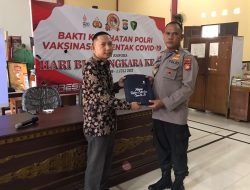 Sosialisasi UT di Polres Majene, Kompol Achamad Syarif Tolla Himbau Anggota segera Daftar
