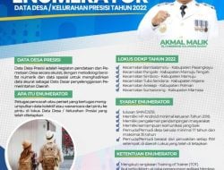 Jaring Enumerator Data Desa Presisi Sulbar, Hanya di Desa Ini Yang Boleh Mendaftar