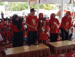 HAN 2022, Mensos Sapa Anak Penyintas Gempa di Majene