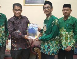 Rektor UNIMAJU Dr Muhammad Tahir Silaturrahim ke Pj Gubernur Sulbar Akmal Malik