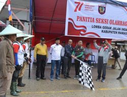 Meriahkan HUT RI, Pemkab Mamasa Gelar Gerak Jalan Indah