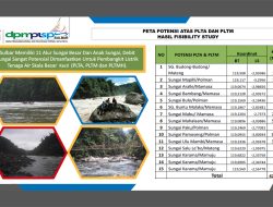 Peta Potensi PLTA dan PLTM di Sulbar Hasil Fisibility Study
