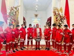 Presiden Jokowi Terima Timnas U-16 di Istana Merdeka