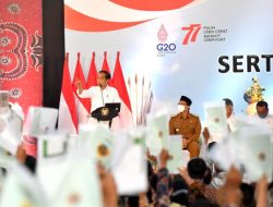 Presiden Jokowi: Kalau Masih Ada Mafia Tanah, Gebuk!