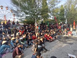 SPM Majene Unjuk Rasa Tolak Kenaikan BBM