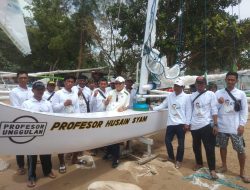 Jelang Segitiga Race, PHS Semangati Passandeq di Pantai Manggar