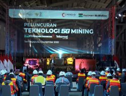 Jokowi Luncurkan 5G Mining Pertama di Asia Tenggara