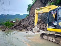 Intensitas Hujan Deras, Trans Sulawesi Kembali Tertutup Longsor