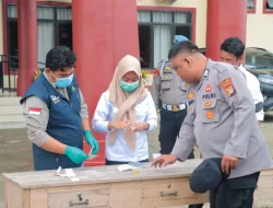 Anggota Polres Mamuju Tengah Lakukan Tes Urine Mendadak, Antisipasi Penyalahgunaan Narkoba