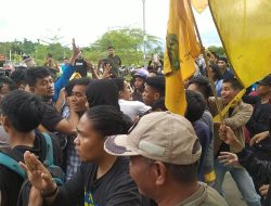 Ditinggal Saat Aksi Unjuk Rasa, PMII Mamuju Kecewa Sikap Pj Gubernur Sulbar