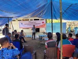 BPBD Sulbar Sosialisasikan Kesiapsiagaan dan Mitigasi Bencana di Desa Pammulukang 