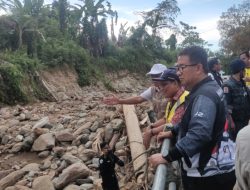 Tinjau Lokasi Terdampak Banjir, Pj Gubernur Minta Utamakan Perbaikan Kawasan Hutan
