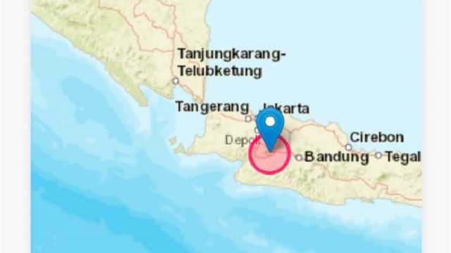 Gempa Cianjur Magnitudo 5,6, tidak Berpotensi Tsunami