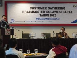 BPJS Ketenagakerjaan Sulbar Gelar Customer Gathering