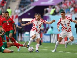 Bermain Agresif, Banyak Peluang, Maroko dan Kroasia Berakhir Tanpa Gol