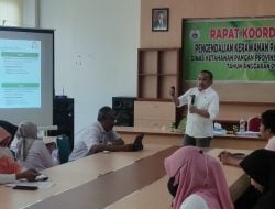 Distapan Sulbar Perkuat Koordinasi OPD Antisipasi Krisis Pangan