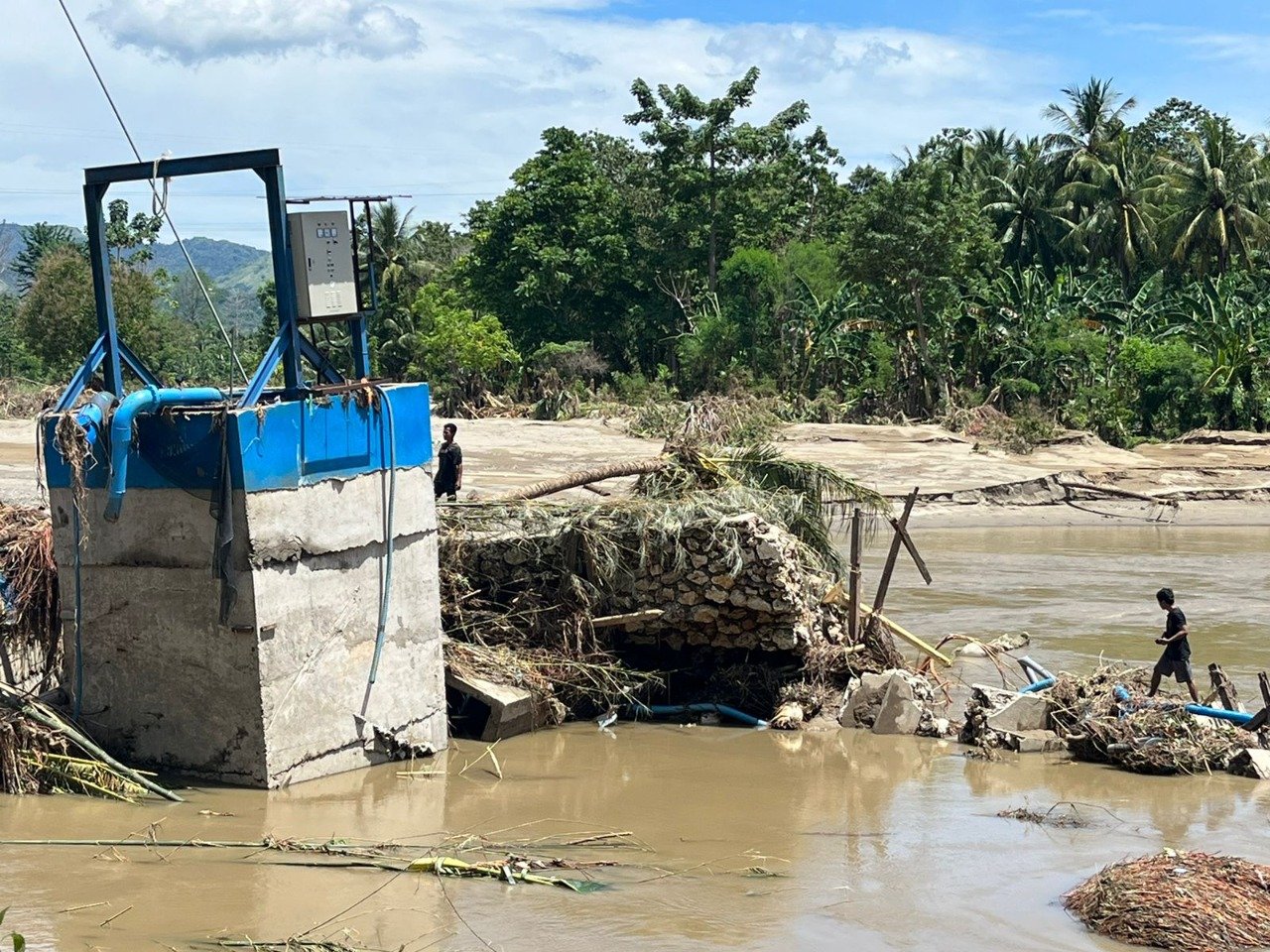 Instalasi Pengolahan Air Galung Lombok Rusak, Ribuan Pelanggan PDAM Majene Tidak Teraliri Air