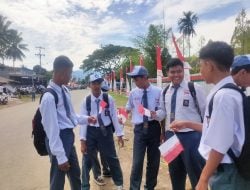 Ribuan Siswa SMK Rangas Siap Sambut Wapres Ma’ruf Amin
