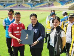 Erick Thohir Tinjau Calon Venue Piala Dunia U-20