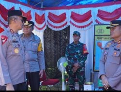 Kapolda Sulbar Tinjau Pos Pengamanan di Majene dan Polman