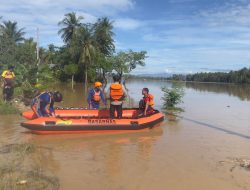Satu Pengendara Meninggal Dunia Akibat Banjir di Polman