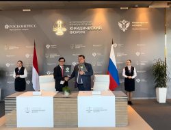 Teken MoU, Indonesia dan Rusia Kerjasama Bidang Hukum