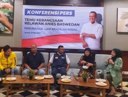 Dorong Perubahan Untuk Keadilan Sosial, Relawan Anies Agendakan Temu Kebangsaan di Jakarta