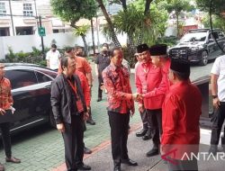 Presiden Jokowi Hadiri Pembukaan Rakernas III PDIP