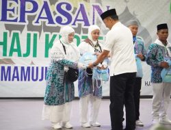 262 Jamaah Haji Kloter 36 Mamuju Menuju Embarkasi Makassar