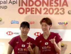 Ganda Putri Baek/Lee Menang Adu Tenaga untuk Juarai Indonesia Open