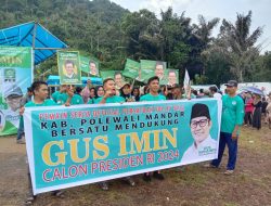 Pencinta Olahraga Bola Voli Kecamatan Anreapi-Polman Dukung Gus Imin Sebagai Capres