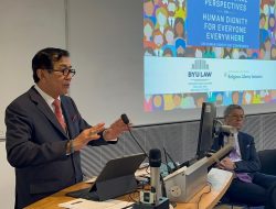 Jadi Pembicara Utama pada Konferensi Internasional, Yasonna Bahas Human Dignity
