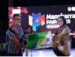 BPJS Ketenagakerjaan Berikan Perlindungan Jamsostek Bagi UMKM Partisipan di Manakarra Fair 2023