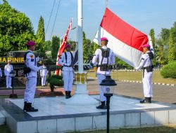 Menkav 2 Marinir Peringati HUT Ke-78 Republik Indonesia