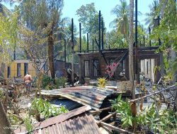 Dua Rumah Warga Terbakar, Kerugian Ditaksir Rp300 Juta