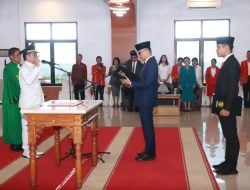 Penjabat Bupati Mamasa Yakub F Solon Dilantik, PJ Gubernur Berpesan