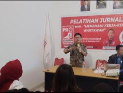 PSI Dukung Pelatihan Jurnalistik di Makassar
