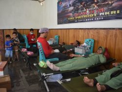 Sambut HUT TNI Ke-78, Kodim Polman dan Mamasa Gelar Bakti Sosial