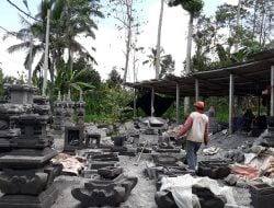 Klaster Perajin Batu Paras Taro di Bali Semakin Berkembang Berkat Program Pemberdayaan BRI