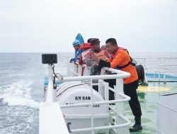 Hari Kedua Pencarian, Dua Korban Kapal Tenggelam di Perairan Mamuju Belum Ditemukan