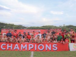 Tumbangkan Lembang-Lembang 2-1Kelurahan Darma Juara Liga Desa 2023