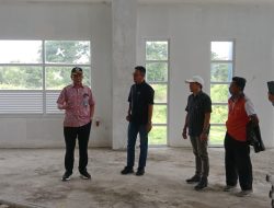 Disnaker Sulbar bersama BBPVP Makassar Tinjau Pembangunan BLK Kalukku