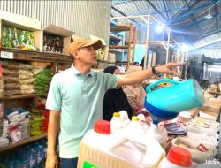 Pastikan Distribusi Pangan Tak Terganggu, Inspektorat Pemprov Sulbar Pantau Pasar di Majene