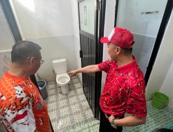 PJ Gubernur Cek Kebersihan Toilet di Dispora Sulbar